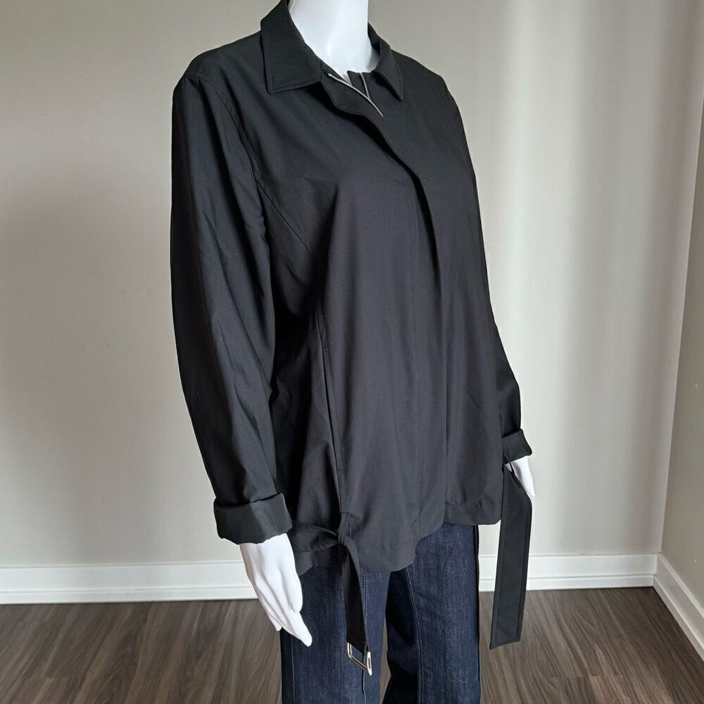 Rene Lezard Black Buckle Jacket By Botto Giuseppe & Figli - Picture 2 of 10